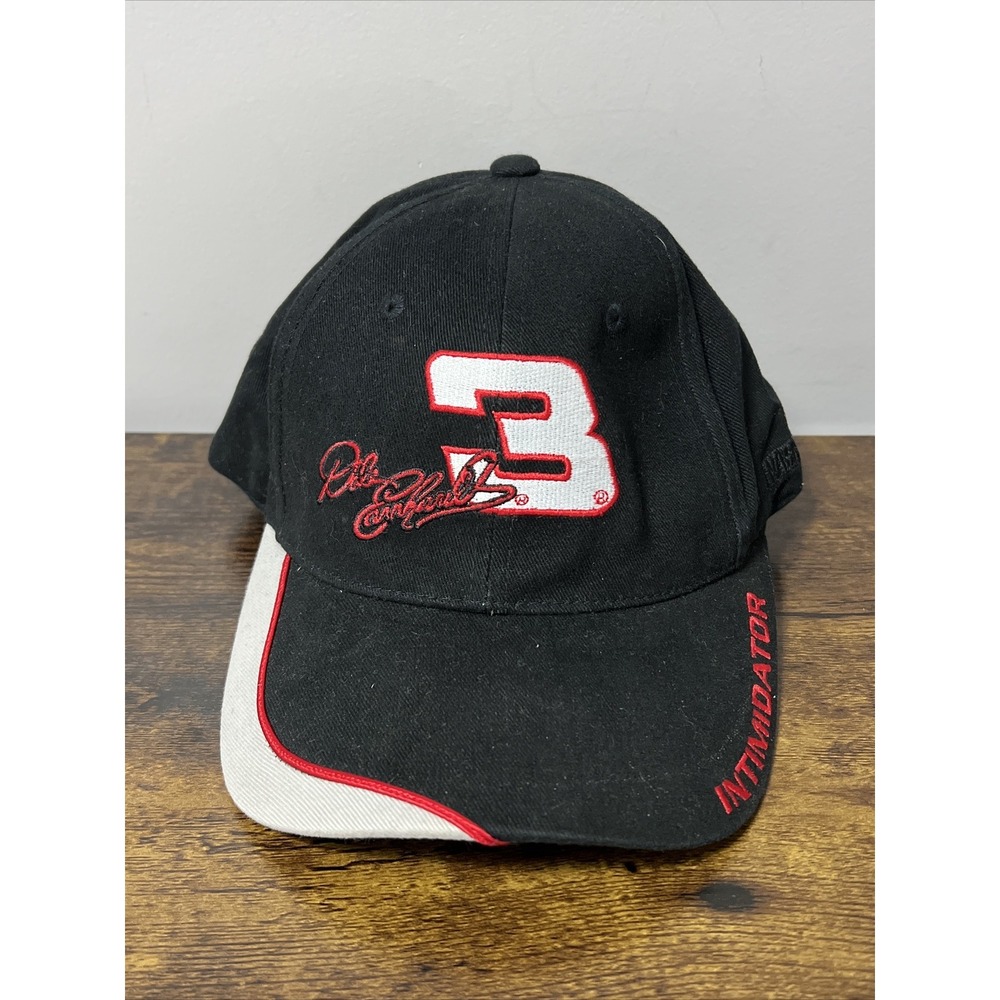 Dale Earnhardt Sr. #3 Hat/Cap Black Chase Authentics Nascar ~ The Intimidator